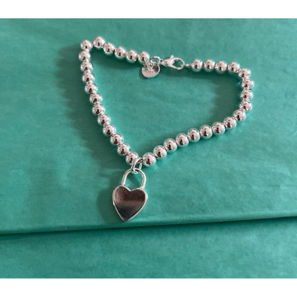 Bright Sterling Silver Bracelet (New never worn) 7.5”